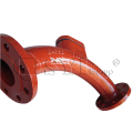 EN598 Double flanged Long Radius 90 degree Ductile Bend Pipe Fittings Reducer Grooved Coupling Pipe Fittings